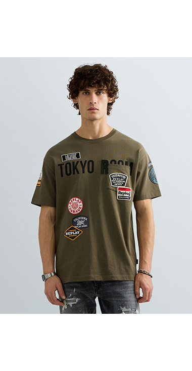 TOKYOパッチ リラックスTシャツ